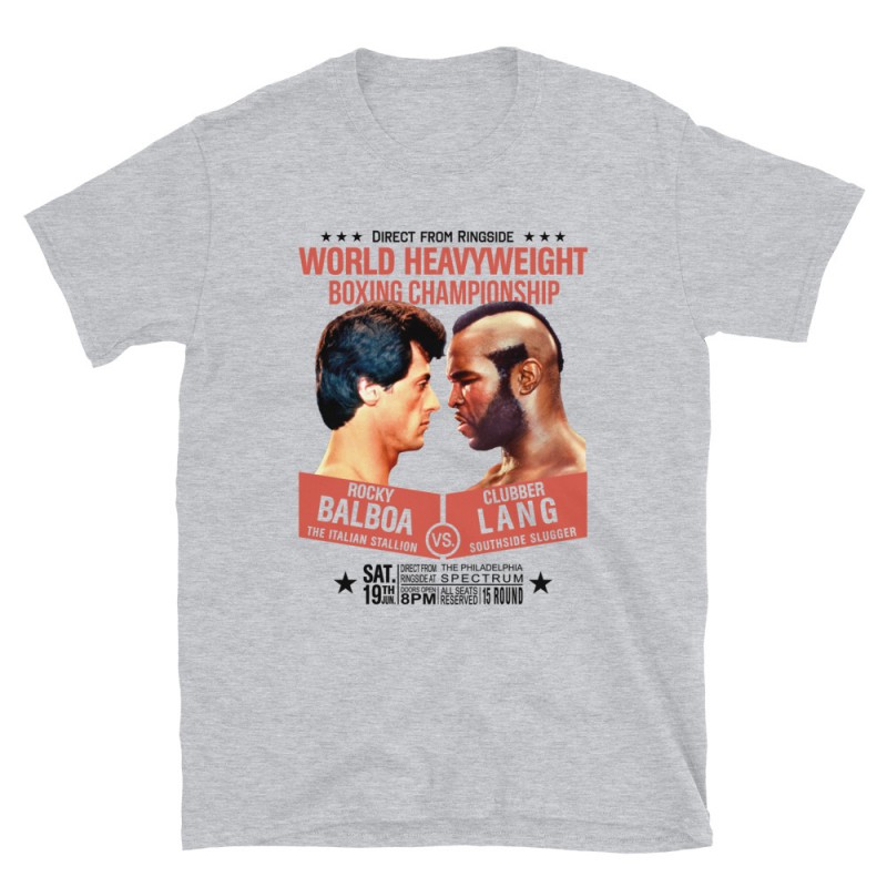 Rocky Mod.01 Película Rocky Balboa Vs Clubber Lang Italian Stallion