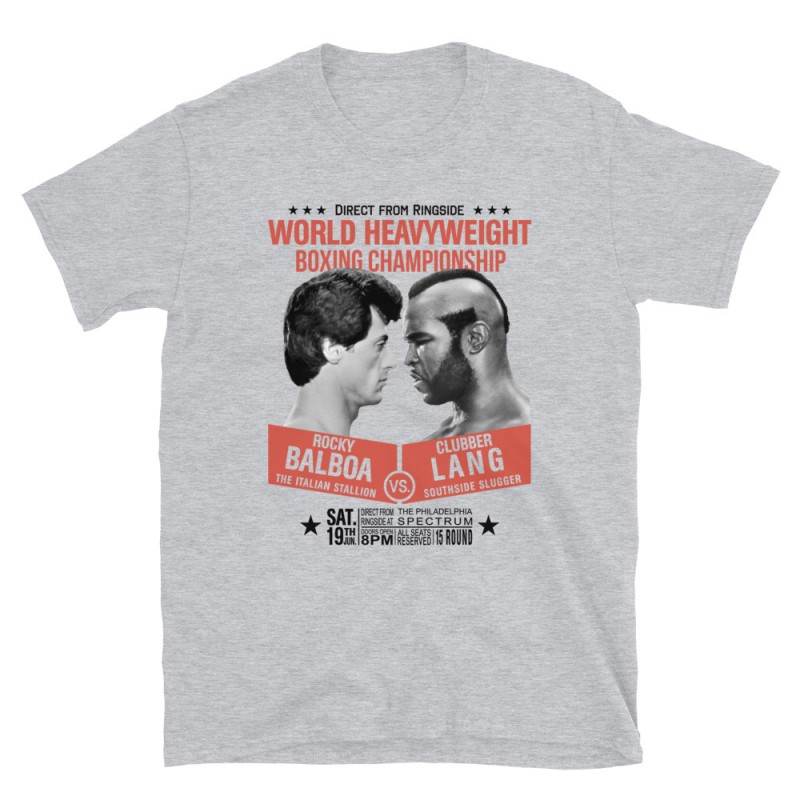Rocky Mod.04 Película Rocky Balboa Vs Clubber Lang Italian Stallion