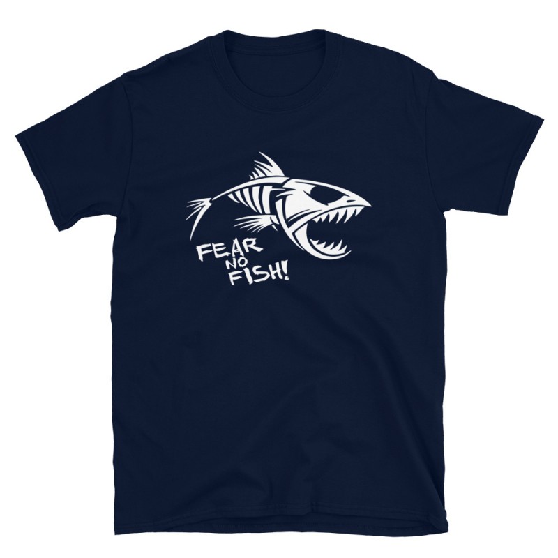 Fear No Fish! Mod.01 Piraña Piranha Bones Huesos Scrape Divertida
